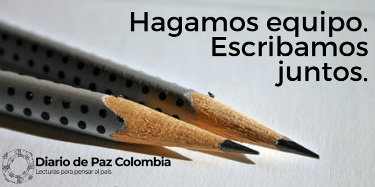 Participa en Diario de Paz Colombia