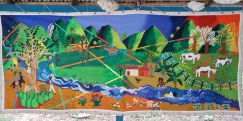 Mural Lazaro Alta Montana Montes de Maria