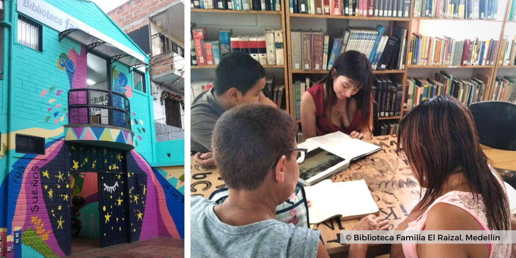 Biblioteca Familia El Raizal Medellin